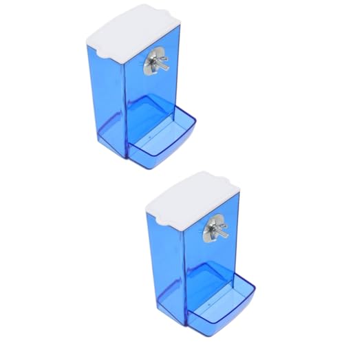 Sosoport 2-teilige Box Mit Automatischem Futterspender Für Wildvögel Futternapf Für Papageien Vögel Sittiche Und Wellensittiche Leicht Zu Reinigen Und Überraschend Sosoport 2-teilige Box Mit Automatischem Futterspender Für Wildvögel Futternapf Für Papageien Vögel Sittiche Und Wellensittiche Leicht Zu Reinigen Und Überraschend von Sosoport