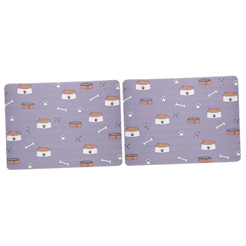 Sosoport 2 Stücke Hundefutter Langsam Fütterung Matte Saugfähigen Haustier Matte Schüssel Schnell Sosoport 2 Stücke Hundefutter Langsam Fütterung Matte Saugfähigen Haustier Matte Schüssel Schnell von Sosoport