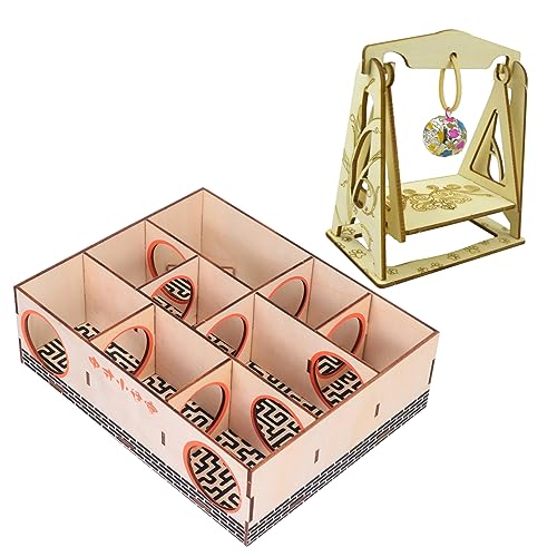 Sosoport 2pcs Zwerg Hamster Cagemagnetic Interaktive Nahrungssuche Spielzeug Tunnel Spielzeug Hamster Spielhaus von Sosoport