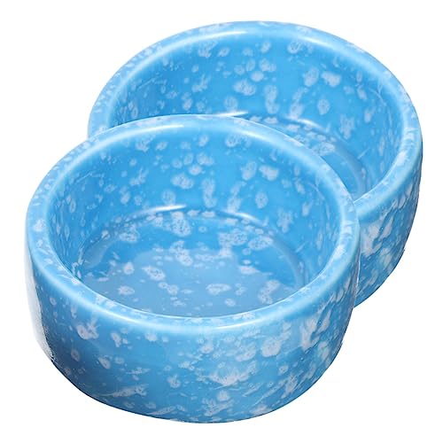 Sosoport Hamster Napf 2st Hamsterschale Aus Keramik Hamsterfutternapf Wasserflasche Für Hamster Wassernapf Für Reptilien Wassernapf Für Haustiere Häschen-feeder Chinchilla-schüssel Igelschale Sky-blue Sosoport Hamster Napf 2st Hamsterschale Aus Keramik Hamsterfutternapf Wasserflasche Für Hamster Wassernapf Für Reptilien Wassernapf Für Haustiere Häschen-feeder Chinchilla-schüssel Igelschale Sky-blue von Sosoport