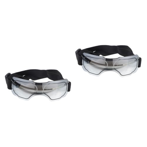 Sosoport 2stücke Kleine Hundebrille Mit Uv-Schutz Und Verstellbarem Riemen Winddichte Sonnenbrille Für Haustiere Augenpflege Für Outdoor-aktivitäten Sosoport 2stücke Kleine Hundebrille Mit Uv-Schutz Und Verstellbarem Riemen Winddichte Sonnenbrille Für Haustiere Augenpflege Für Outdoor-aktivitäten von Sosoport