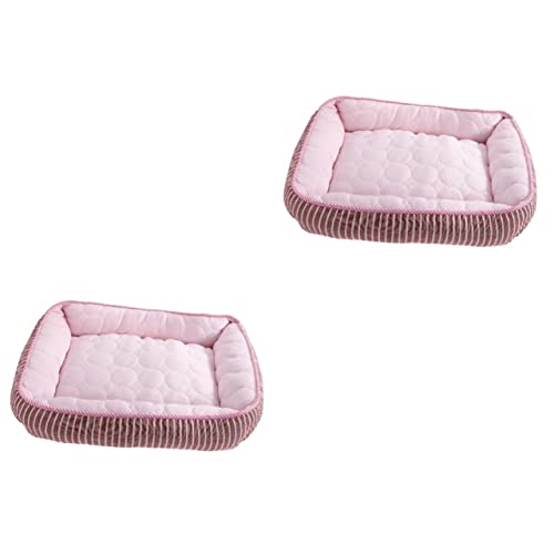 Sosoport 2 Stücke Hund Kühlung Matten Hundehütte Kissen Pet Cooling Pad Hund Nest Kühlung Matte Sosoport 2 Stücke Hund Kühlung Matten Hundehütte Kissen Pet Cooling Pad Hund Nest Kühlung Matte von Sosoport