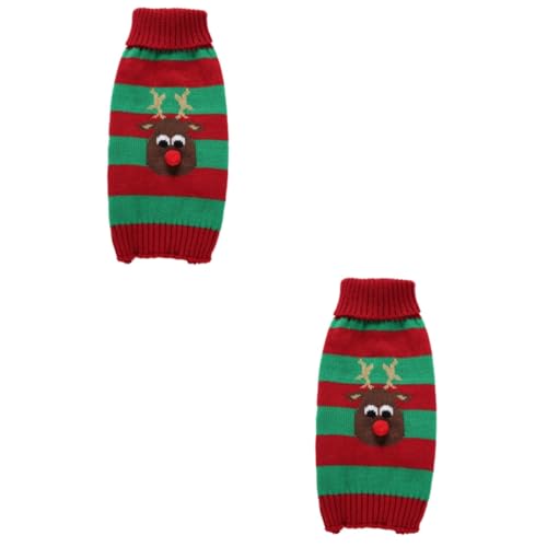Sosoport 2st Haustierkleidung Wintermäntel Für Hunde Hundekostüme Weihnachts-hundepullover Hund Weihnachtspyjama Welpen-Weihnachtspullover Winterkleidung Neu Hündchen Rot Hundekleidung Sosoport 2st Haustierkleidung Wintermäntel Für Hunde Hundekostüme Weihnachts-hundepullover Hund Weihnachtspyjama Welpen-Weihnachtspullover Winterkleidung Neu Hündchen Rot Hundekleidung von Sosoport