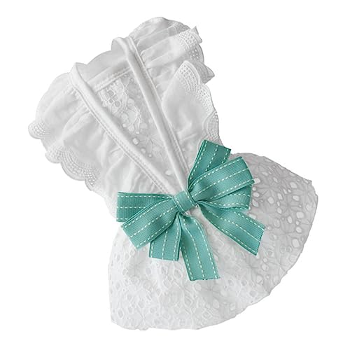 Sosoport 2stücke Hundekleid Sommerkleid Für Kleine Hunde Atmungsaktives Tutu-Design Süßes Kostüm Für Haustiere Für Geburtstagsfeiern Und Urlaub Leicht Anzuziehen Und Bequem Sosoport 2stücke Hundekleid Sommerkleid Für Kleine Hunde Atmungsaktives Tutu-Design Süßes Kostüm Für Haustiere Für Geburtstagsfeiern Und Urlaub Leicht Anzuziehen Und Bequem von Sosoport