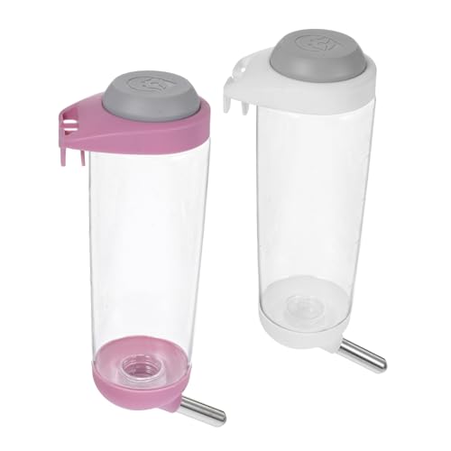 Sosoport Wasserflasche für Hunde Automatischer Wasserspender für Haustiere Wasser Keine - oder Käfigmontage Düse Aus Edelstahl Sosoport Wasserflasche für Hunde Automatischer Wasserspender für Haustiere Wasser Keine - oder Käfigmontage Düse Aus Edelstahl von Sosoport