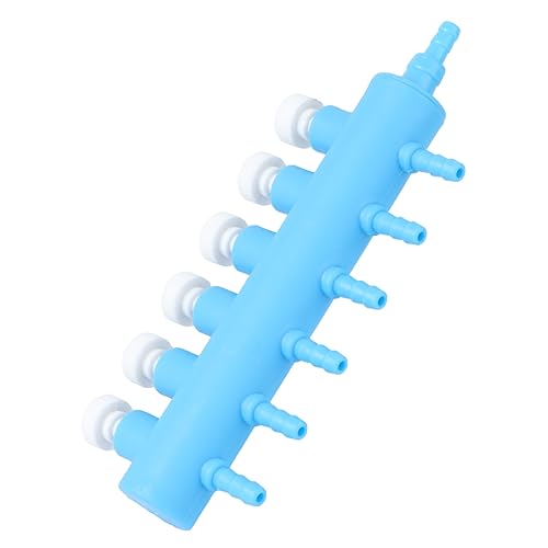 Sosoport 2st Luftverteiler Für Aquarien Luftpumpenregelventil Für Aquarien Aquarium Luftschlauchadapter Für Aquarien Luftstromventile Für Fischbecken Zapfsäule Luftröhre Plastik Hebel von Sosoport