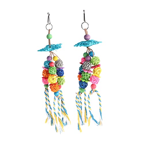 Sosoport Vogel Papagei Spielzeug Hängen Schaukel Rattan Spielzeug für Haustier Vogel Papagei Beißen Spielzeug Sosoport Vogel Papagei Spielzeug Hängen Schaukel Rattan Spielzeug für Haustier Vogel Papagei Beißen Spielzeug von Sosoport