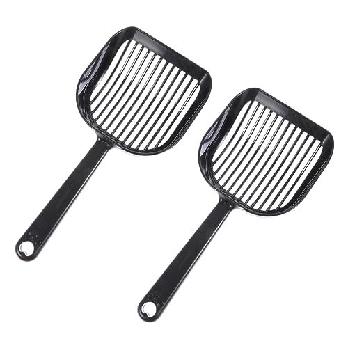 Sosoport 2st Schaufel Für Katzenstreu Scoop Katze Sandschaufel Wurf Automatisch Fallensteller Verschluss Katzenstreuschaufel Haustier Katzenstreusieb Schaufel Liner Black Plastik Sosoport 2st Schaufel Für Katzenstreu Scoop Katze Sandschaufel Wurf Automatisch Fallensteller Verschluss Katzenstreuschaufel Haustier Katzenstreusieb Schaufel Liner Black Plastik von Sosoport