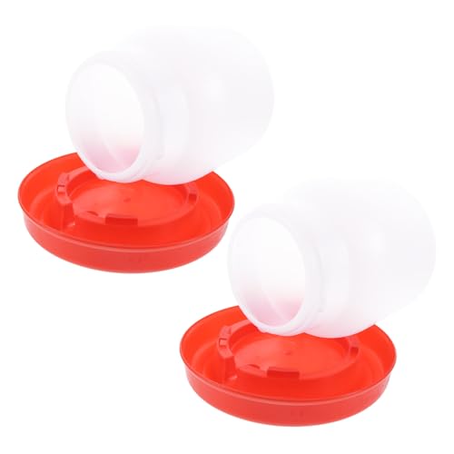Sosoport 2 Stück Wassertrinker Tränken Taubentränke Spender Geflügel Wasserfütterungsspender Automatische Tränke Hängende Geflügeltränke Hamster Wasserflasche Hühnertränkebehälter Weiß Sosoport 2 Stück Wassertrinker Tränken Taubentränke Spender Geflügel Wasserfütterungsspender Automatische Tränke Hängende Geflügeltränke Hamster Wasserflasche Hühnertränkebehälter Weiß von Sosoport