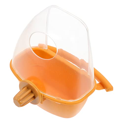 Sosoport 2st Vogelfutterbox Futternapf Für Hängende Vögel Luftdicht Vogelkäfig-futterbecher Zum Aufhängen Container Haustier Papageien-futterflaschen Comederos Pole Hirse Huhn Plastik Brown Sosoport 2st Vogelfutterbox Futternapf Für Hängende Vögel Luftdicht Vogelkäfig-futterbecher Zum Aufhängen Container Haustier Papageien-futterflaschen Comederos Pole Hirse Huhn Plastik Brown von Sosoport