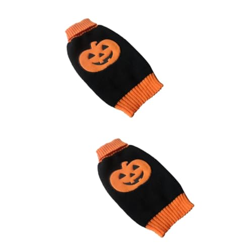 Sosoport 2st Welpenpullover Kleidung Kürbismuster Hals Pullover Winter-Hunde-Hoodies Hundepullover Für Kleine Hunde Hexenkostüm Für Damen Tierhemden Hundekürbiskostüm Weihnachten Hündchen Sosoport 2st Welpenpullover Kleidung Kürbismuster Hals Pullover Winter-Hunde-Hoodies Hundepullover Für Kleine Hunde Hexenkostüm Für Damen Tierhemden Hundekürbiskostüm Weihnachten Hündchen von Sosoport