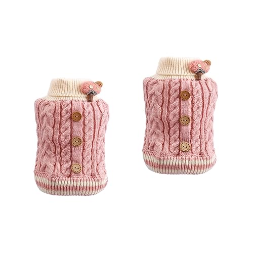 Sosoport 2St Welpenweste aus Baumwolle Strickpullover Hundekostüm Hundekleidung Tier kostüm zur Seite Fahren kostüme Kätzchen-Kleidung entzückender Katzenpullover Herbst und Winter Sosoport 2St Welpenweste aus Baumwolle Strickpullover Hundekostüm Hundekleidung Tier kostüm zur Seite Fahren kostüme Kätzchen-Kleidung entzückender Katzenpullover Herbst und Winter von Sosoport