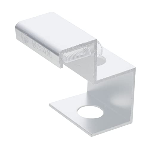 Sosoport Metallhalter 3 STK Clip für Wasserrohre Metallbügel Aquarium-Clip Wasserschlauch Rohrhalter für Aquarien Befestigungsschelle aus Edelstahl Perlmutt Rohrschelle Klipp Halterung von Sosoport