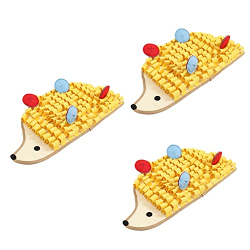 Sosoport 3 STK Riechkissen Slow Feeder für Haustiere Schnüffelmatte für Katzen Hunde Matte hundepolster Spielzeuge Schnüffelkissen für Haustiere Hundetrainingsmatte Erdfarben Sosoport 3 STK Riechkissen Slow Feeder für Haustiere Schnüffelmatte für Katzen Hunde Matte hundepolster Spielzeuge Schnüffelkissen für Haustiere Hundetrainingsmatte Erdfarben von Sosoport