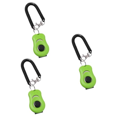 Sosoport 3 STK Trainingsgerät für Haustiere Clicker für Hundetraining Hundebedarf Vogelspielzeug Spielzeuge Tontrainer für Haustiere Klicker für Haustiertraining Haupt Werkzeug Welpenbedarf von Sosoport