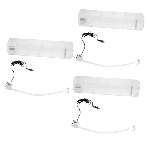 Sosoport 3 Sätze Filter Für Fischbecken Sieb Kanister-aquarienfilter Filter Für Aquarien Aquariumzubehör Filterwerkzeug Niedriger Wasserstand Acryl von Sosoport