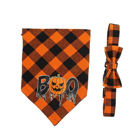 Sosoport 3 Sets Hundezubehör Mit Einzigartigem Design Hundeschal Halloween-Halsband Wiederverwendbares Bandana Für Hundegeburtstagspartys Fotografie Sosoport 3 Sets Hundezubehör Mit Einzigartigem Design Hundeschal Halloween-Halsband Wiederverwendbares Bandana Für Hundegeburtstagspartys Fotografie von Sosoport