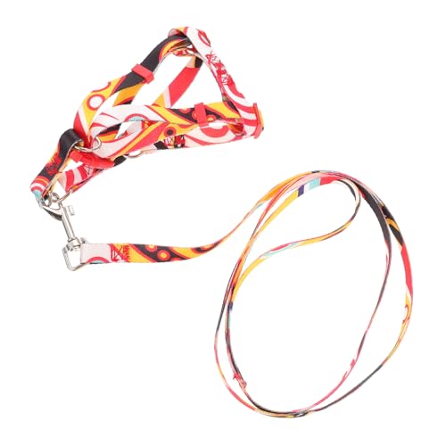 Sosoport 3sätze Einstellbares Hundegeschirr Mit Für Kleine Und Mittelgroße Hunde Für Outdoor-aktivitäten Nylon Atmungsaktiv Und Langlebig Geeignet Für Hunde Mit Brustumfang von Sosoport