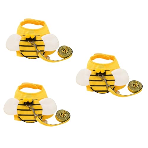 Sosoport 3 Sets Entzückendes Welpenleinen-Set Hundeweste Und Leine Für Mittelgroße Hunde Leicht Zu Kontrollieren Stilvoll Und Bequem Sosoport 3 Sets Entzückendes Welpenleinen-Set Hundeweste Und Leine Für Mittelgroße Hunde Leicht Zu Kontrollieren Stilvoll Und Bequem von Sosoport