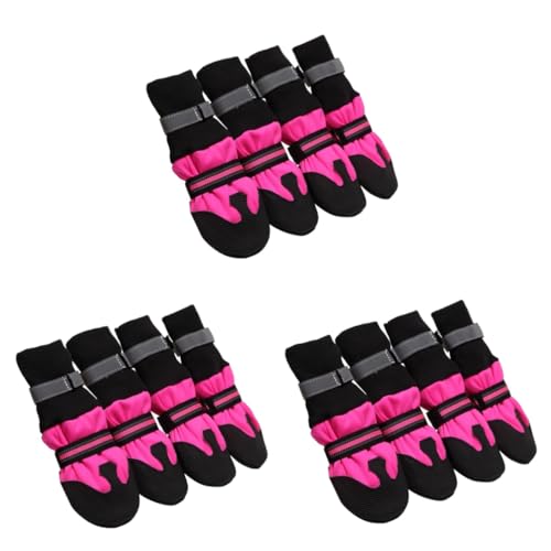 Sosoport 3 Sets Warme Hundeschuhe Stilvolle Outdoor-hundestiefel – Hunde-spaziergängerschuhe Bequeme Hundestiefel Für Drinnen Und Draußen Sosoport 3 Sets Warme Hundeschuhe Stilvolle Outdoor-hundestiefel – Hunde-spaziergängerschuhe Bequeme Hundestiefel Für Drinnen Und Draußen von Sosoport