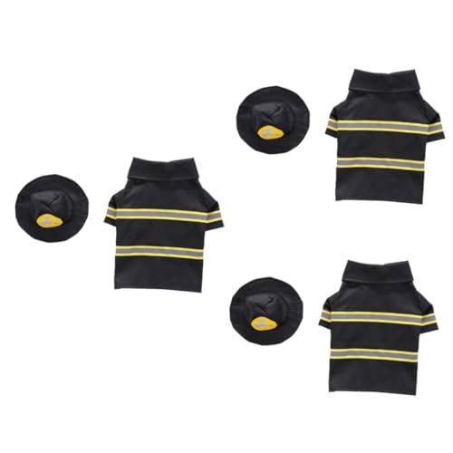 Sosoport 3 Sets Feuerwehruniform-Form Haustier-Kleidung Für Hunde Und Katzen Performance-Party-Kleidung Umgestalteter Mantel Bequem Und Für Größen Sosoport 3 Sets Feuerwehruniform-Form Haustier-Kleidung Für Hunde Und Katzen Performance-Party-Kleidung Umgestalteter Mantel Bequem Und Für Größen von Sosoport