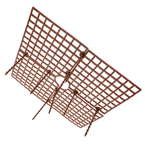 Sosoport 3 Stücke Kies Grid Katze Hund Pflanzer Töpfe Drop Abdeckung Blumentopf Boden Cuttable Schutz von Sosoport