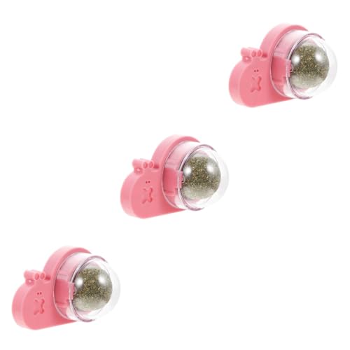 Sosoport 3 Stück Cymbidium Bälle Versuchung Katzenleckereien Leckspielzeug Für Katzen Silvervine Bälle Haustier Katzenball Katze Nip Katze Kauen Katzenspielzeug Wandklebeball Rosa Pp Sosoport 3 Stück Cymbidium Bälle Versuchung Katzenleckereien Leckspielzeug Für Katzen Silvervine Bälle Haustier Katzenball Katze Nip Katze Kauen Katzenspielzeug Wandklebeball Rosa Pp von Sosoport