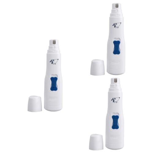 Sosoport 3stücke Elektrischer Haustierkrallenschleifer Leiser Und Sicherer Nageltrimmer Für Hunde Katzen Und Mit Ergonomischem Design Und Einfacher Bedienung Batterien Für Stressfreies Sosoport 3stücke Elektrischer Haustierkrallenschleifer Leiser Und Sicherer Nageltrimmer Für Hunde Katzen Und Mit Ergonomischem Design Und Einfacher Bedienung Batterien Für Stressfreies von Sosoport