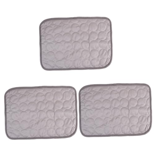 Sosoport 3 Stück Hunde Sommermatte Hundeschlafkissen Sommer Hundebett Katze Sommermatte Haustier Kühldecke Katzen Kühlmatte Kühlmatte Für Haustiere Kissen Hunde PIPI Pad von Sosoport