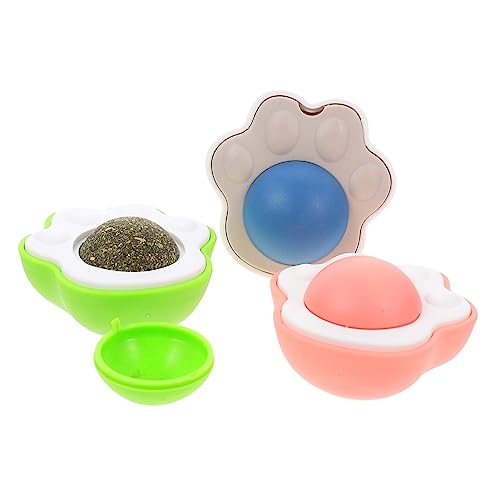Sosoport 3er-Pack Interaktive Bälle Kätzchenspielzeug Katzenkauspielzeug Für Den Innenbereich Kein Abfallen Katzenbälle Selbstklebendes Spielzeug Für Den Innenbereich Sosoport 3er-Pack Interaktive Bälle Kätzchenspielzeug Katzenkauspielzeug Für Den Innenbereich Kein Abfallen Katzenbälle Selbstklebendes Spielzeug Für Den Innenbereich von Sosoport