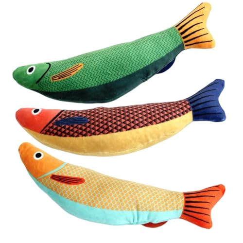 Sosoport Spielzeug Fisch Kätzchen Spielzeug für Katze Bälle Spielzeug Spaß Fisch Form Sosoport Spielzeug Fisch Kätzchen Spielzeug für Katze Bälle Spielzeug Spaß Fisch Form von Sosoport