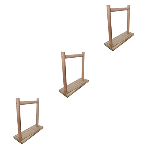 Sosoport 3stücke Vogelkäfig Sitzstange Aus Kletterspielzeug Für Papageien Natürlicher Kratzbaum Zur Pflege Von Schnabel Und Krallen Stabiler Stand Für Vögel Für Wellensittiche Und Sosoport 3stücke Vogelkäfig Sitzstange Aus Kletterspielzeug Für Papageien Natürlicher Kratzbaum Zur Pflege Von Schnabel Und Krallen Stabiler Stand Für Vögel Für Wellensittiche Und von Sosoport