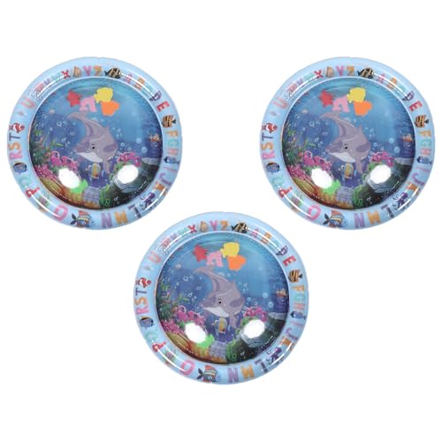 Sosoport 3 Stücke Teiliges Sensorisches Wasserspielmatten Haustiere Kühlendes Katzen Hundekühlkissen mit Maritimem Design Einfach zu Reinigen und Aufblasbar Interaktives Sommerspielzeug für Sosoport 3 Stücke Teiliges Sensorisches Wasserspielmatten Haustiere Kühlendes Katzen Hundekühlkissen mit Maritimem Design Einfach zu Reinigen und Aufblasbar Interaktives Sommerspielzeug für von Sosoport