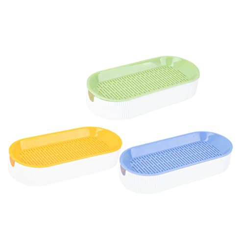 Sosoport 3-teiliges Katzenzuchtset – Hydroponisches Katzengras-pflanztablett Für Zuhause Erdloses Katzengras-Box-Set Gras-pflanzset von Sosoport