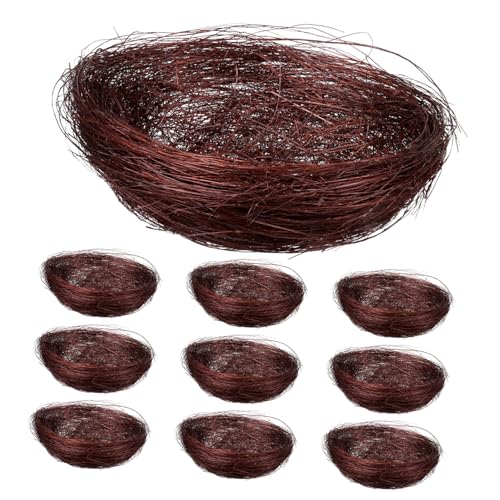 Sosoport 30 STK Simuliertes Vogelnest künstlicher Weihnachtsbaum Zubehör pet Supplies haustierbedarf Kinderhandwerk Körbe künstliche Vogelnester Vögel sitzen im Nest Anlage Korb Snack Eier Sosoport 30 STK Simuliertes Vogelnest künstlicher Weihnachtsbaum Zubehör pet Supplies haustierbedarf Kinderhandwerk Körbe künstliche Vogelnester Vögel sitzen im Nest Anlage Korb Snack Eier von Sosoport