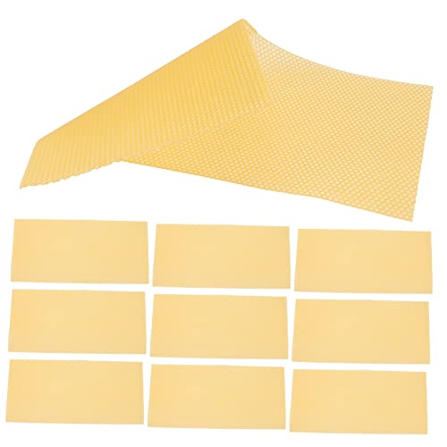 Sosoport 30 Stück Bienenwachs Mittelwände für Bienenzucht Hochwertige Basisplatten für DIY Projekte Unverzichtbares Zubehör für Imker Sosoport 30 Stück Bienenwachs Mittelwände für Bienenzucht Hochwertige Basisplatten für DIY Projekte Unverzichtbares Zubehör für Imker von Sosoport