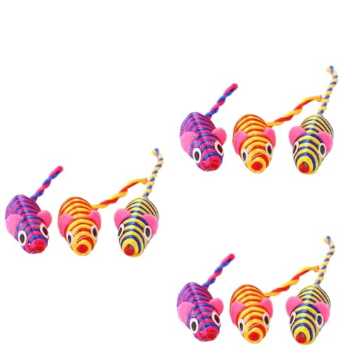 Sosoport 3 Sets Real Look Mäuse Spielzeug Interaktives Katzenspielzeug Mäuse Für Hauskatzen Plüsch Katzenspielzeug Teaser 10 Stück * 3 Sosoport 3 Sets Real Look Mäuse Spielzeug Interaktives Katzenspielzeug Mäuse Für Hauskatzen Plüsch Katzenspielzeug Teaser 10 Stück * 3 von Sosoport