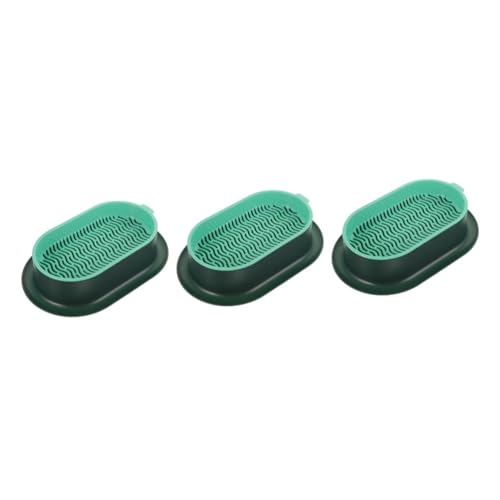 Sosoport 3Er-Box Katzentoilette Tabletts Pflanzgefäß für hydroponisches Katzengras katzenminze Töpfe für Pflanzen Katzengras-Hydrokultur-Pflanzgefäß draussen Blumentopf Sosoport 3Er-Box Katzentoilette Tabletts Pflanzgefäß für hydroponisches Katzengras katzenminze Töpfe für Pflanzen Katzengras-Hydrokultur-Pflanzgefäß draussen Blumentopf von Sosoport