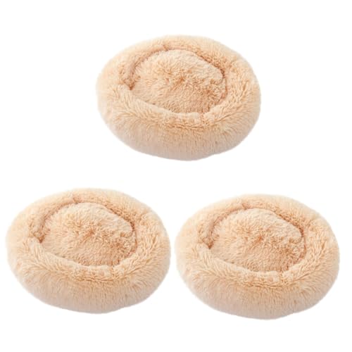 Sosoport 3St Haustierbetten Rundes Donut-Katzen- und Hundekissenbett Kleiner Hundezwinger kunstfell kunstpelz Matratze Katzenhöhle Bettkissen für Haustiere Hundebedarf warm halten Krapfen Sosoport 3St Haustierbetten Rundes Donut-Katzen- und Hundekissenbett Kleiner Hundezwinger kunstfell kunstpelz Matratze Katzenhöhle Bettkissen für Haustiere Hundebedarf warm halten Krapfen von Sosoport