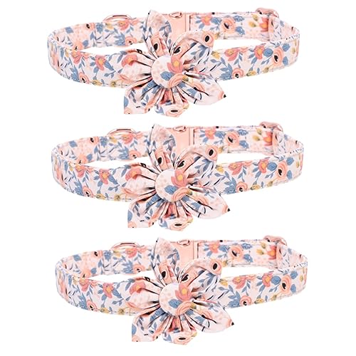 Sosoport 3st Blumenkragen Niedliche Hundehalsbänder Für ädchen Niedliches Hundehalsband Für ädchen Welpenhalsband Süße Kleine Hundehalsbänder Blumendekor Cool Schnalle Der Hund Baumwolle Sosoport 3st Blumenkragen Niedliche Hundehalsbänder Für ädchen Niedliches Hundehalsband Für ädchen Welpenhalsband Süße Kleine Hundehalsbänder Blumendekor Cool Schnalle Der Hund Baumwolle von Sosoport
