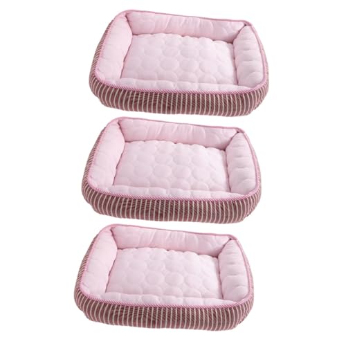 Sosoport 3 Stücke Hundehütte Kissen Haustier Schlafen Matte Selbst Kühlung Matte Für Haustier Bett Nest Sosoport 3 Stücke Hundehütte Kissen Haustier Schlafen Matte Selbst Kühlung Matte Für Haustier Bett Nest von Sosoport