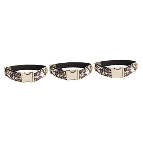 Sosoport 3St Haustierzubehör Verstellbares Haustierhalsband Haustier-Outfit zughalsband für große pet Supplies Kleidung Halsband mit Hundedruck Haustier Hundehalsband Drucken Sosoport 3St Haustierzubehör Verstellbares Haustierhalsband Haustier-Outfit zughalsband für große pet Supplies Kleidung Halsband mit Hundedruck Haustier Hundehalsband Drucken von Sosoport