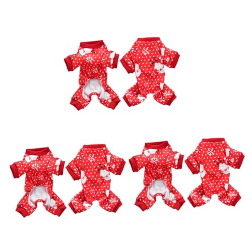 Sosoport 3St Hund Weihnachtstuch spazieren gehen joggingleine ädchenkleidung Schneeflockenhund Weihnachtspullover Kleiner Hundepullover Haustier-Partykostü Party-Hundetuch Weihnachten rot Sosoport 3St Hund Weihnachtstuch spazieren gehen joggingleine ädchenkleidung Schneeflockenhund Weihnachtspullover Kleiner Hundepullover Haustier-Partykostü Party-Hundetuch Weihnachten rot von Sosoport