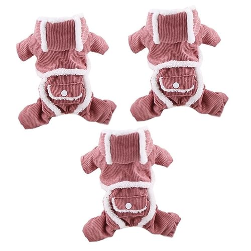 Sosoport 3St Hund warmes Tuch Hundekleidung Tanktops hundewintermantel Hunde Winterjacke Weihnachtsmann-Kostü Nachthemd Kordkostü für Haustiere Warme Kleidung für Haustiere Halloween Hose Sosoport 3St Hund warmes Tuch Hundekleidung Tanktops hundewintermantel Hunde Winterjacke Weihnachtsmann-Kostü Nachthemd Kordkostü für Haustiere Warme Kleidung für Haustiere Halloween Hose von Sosoport