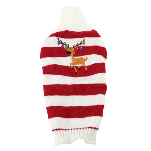 Sosoport 3St Hundekleidung Kätzchen-Outfit Pullover für ädchen Abs Weihnachts Party Weihnachtspullover großer Hundepullover Kleiner Hundepullover Kleider Welpenkleidung Hündchen Mantel rot Sosoport 3St Hundekleidung Kätzchen-Outfit Pullover für ädchen Abs Weihnachts Party Weihnachtspullover großer Hundepullover Kleiner Hundepullover Kleider Welpenkleidung Hündchen Mantel rot von Sosoport