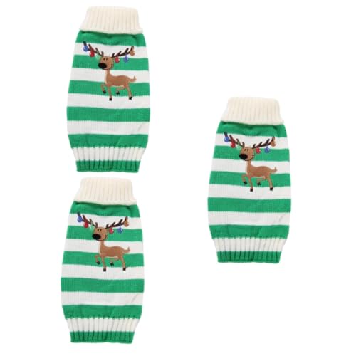 Sosoport 3St Hundekleidung Tier kostü tierkostü hundepulli Kostüme für ädchen Kleid für ädchen Pullover Kleider Welpenkleidung Weihnachtskleidung für Haustiere Halloween Weihnachtstuch Sosoport 3St Hundekleidung Tier kostü tierkostü hundepulli Kostüme für ädchen Kleid für ädchen Pullover Kleider Welpenkleidung Weihnachtskleidung für Haustiere Halloween Weihnachtstuch von Sosoport