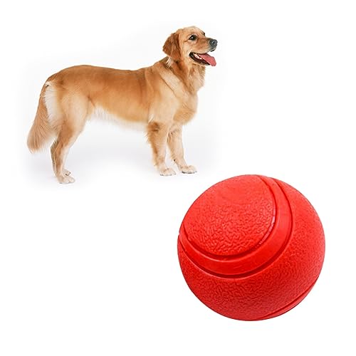 Sosoport Elastische Trainingsbälle für Mittelgroße und Große Hunde. Rotes Kauspielzeug für Aggressive Kauer Sosoport Elastische Trainingsbälle für Mittelgroße und Große Hunde. Rotes Kauspielzeug für Aggressive Kauer von Sosoport