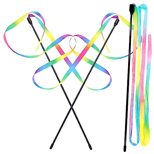 Sosoport 3St Katze lustiges Stick-Katzenspielzeug Katze interaktiv für Katzen, Hauskatzen Interaktives für Katzen interaktives katzenspielzeug Interactive cat Toy Gurtband von Sosoport