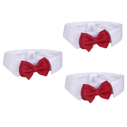 Sosoport 3St Haustierzubehör Hundebedarf verstellbare Halsschleifen für Hunde Kuscheltier Katze outdoorstoff Weihnachtskrawatte Katzenhalsband Katzenschleifenhalsband einstellbar Sosoport 3St Haustierzubehör Hundebedarf verstellbare Halsschleifen für Hunde Kuscheltier Katze outdoorstoff Weihnachtskrawatte Katzenhalsband Katzenschleifenhalsband einstellbar von Sosoport