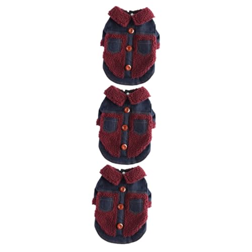 Sosoport 3St Kleidung für Haustiere winterhundemantel hundewintermantel Wintermäntel für Hunde Haustier Wintermantel Kleider Hundebekleidung Bequeme Hundekleidung Hündchen Jacke schmücken Sosoport 3St Kleidung für Haustiere winterhundemantel hundewintermantel Wintermäntel für Hunde Haustier Wintermantel Kleider Hundebekleidung Bequeme Hundekleidung Hündchen Jacke schmücken von Sosoport